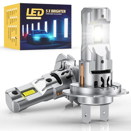 MICTUNING H7/H18 LED Headlight Light Bulbs Super Bright 8000LM 6000K White 2PCS - Bild 1 von 24