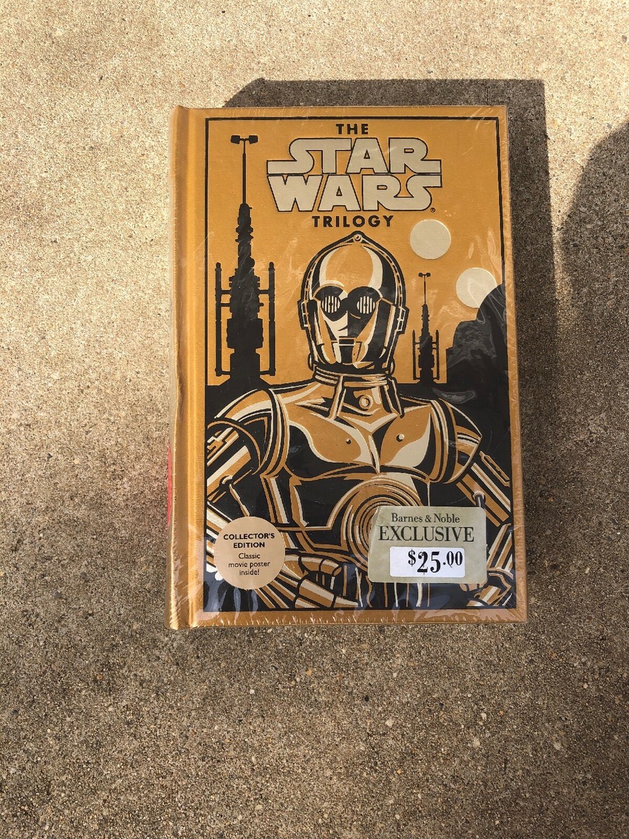 The Star Wars Trilogy 3 books in 1 leatherbound Golden C3PO Cover