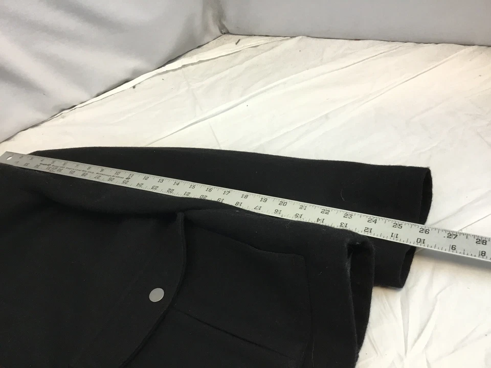 Chaquetón Nautica L Hombres Azul Marino Lana Poli Nylon Cremallera LNWOT YGI T1-534 Foto 4 de 4