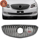 For Buick Lacrosse 2014-2016 Front Upper Grille Black +Chrome 1200705