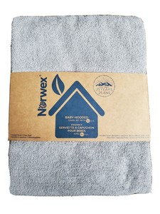 norwex baby hooded towel set