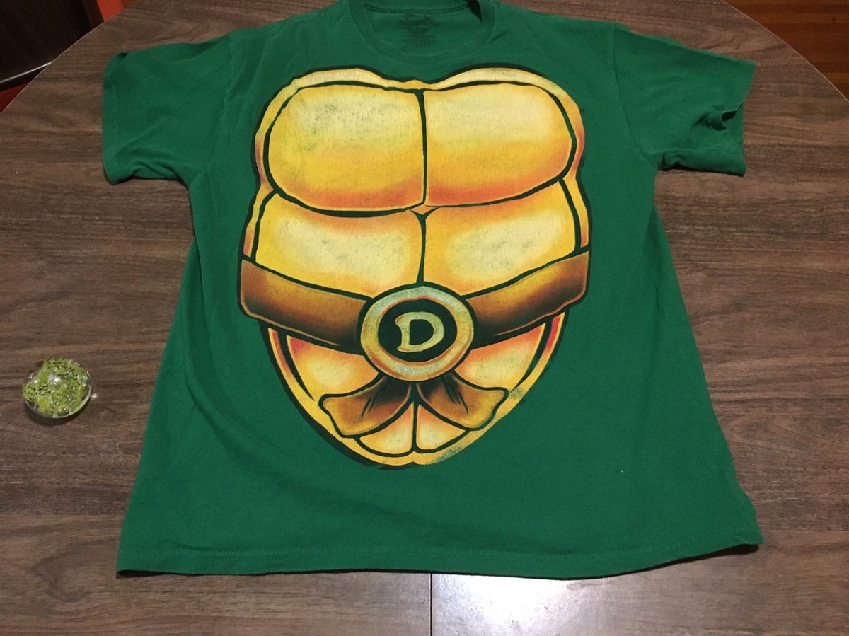 Maglietta Ufficiale Teenage Mutant Ninja Turtles – Donatello – Verde Cotone 100% - Foto 4