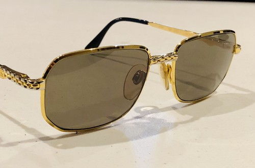 Exquisite ETTORE BUGATTI Vintage Two Tone Gold \u0026 Platinum Sunglasses | eBay