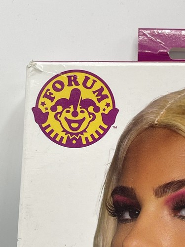 Forum Novelty 18” Long Blonde Adult Wig BW102 Fancy Dress Hen Do - DAMAGED BOX - Picture 4 of 8