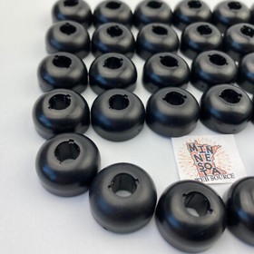 50 Knex Black Head Top Pieces - K'nex Standard Parts