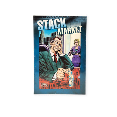 Stack Market A Dexterity Game With An Investment Angle By Z-Man Games NEW Sealed