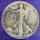 1939 D Walking Liberty Half Dollar United States Silver Coin