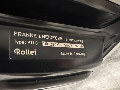 Rollei P11 Slide Projector Franke Heidecke In Mint Condition W Original Case - Picture 8 of 24