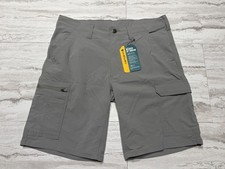 NWT Carhartt Men's Force Relaxed Fit Ripstop Cargo Work Short 10 Sz 34 Asph