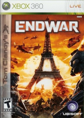 Tom Clancy's EndWar (Microsoft Xbox 360) Complete & Very Good condition!