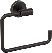Amerock BH26541 Arrondi 6-7/16" Wall Mounted Towel Ring - Bronze
