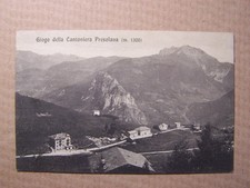 Giogo della Cantoniera Presolana  (Bergamo)  Cartolina d'epoca - Formato piccolo
