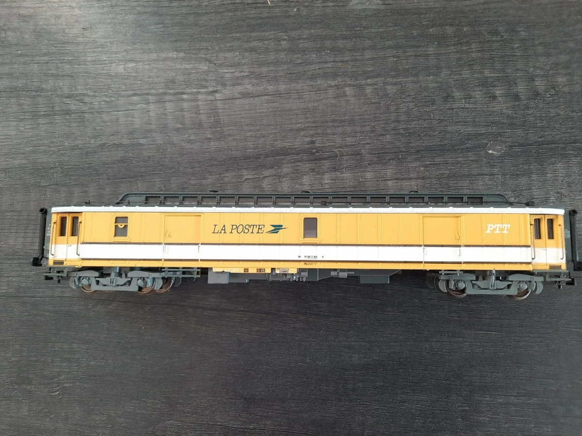 Jouef Ho 454 M, Wagon Poste Br Royal Mail Fourgon Postal Avec Caisse