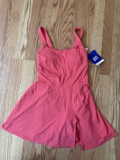 JoyLab Women  s Active Dress with Built-In Shorts Coral Pink NWT