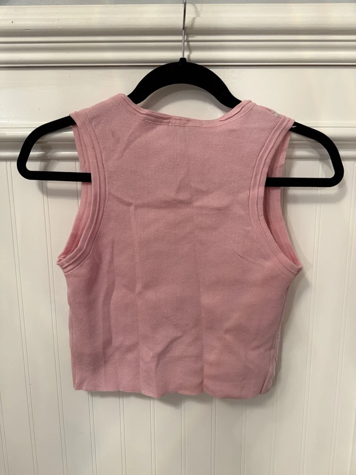 Chanel Майка блестки розовый - Изображение 3 из 3