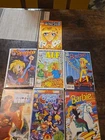 Lot Of 7 Vintage  Comic Books, Including Barbie,  Alf, Wonder Woman,  DC (Z)