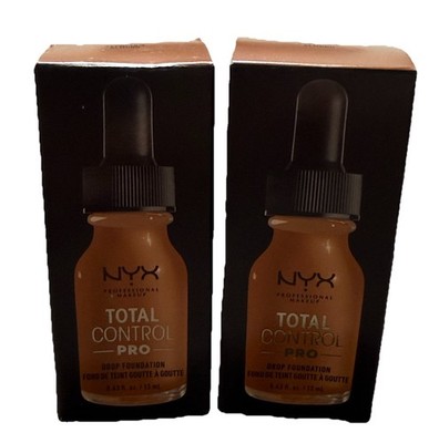 2-NYX PROFESSIONAL MAKEUP Total Control Pro Drop Foundation, Almond