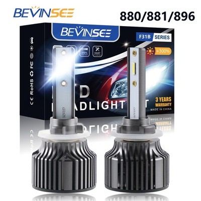 880 899 LED Fog Light Bulbs 6000K For Nissan Titan 2004-2015 Bright Xenon White