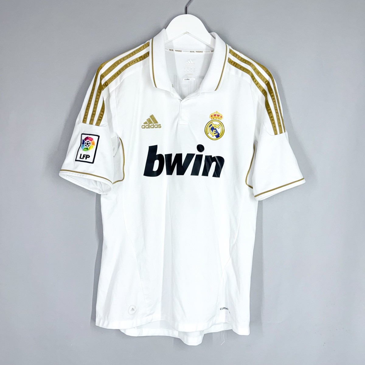 REAL MADRID 2011 2012 HOME FOOTBALL SHIRT SOCCER JERSEY ADIDAS