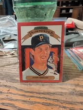 1990 Donruss John Smiley Diamond Kings 17 RARE “1989 Error on back”