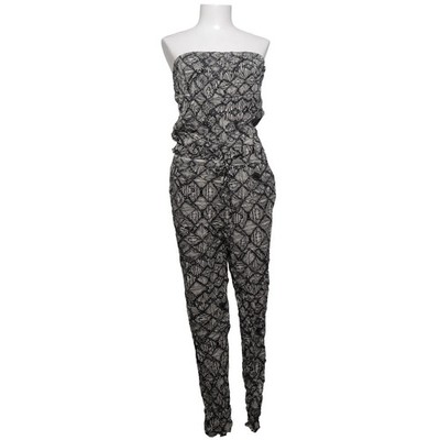 Linda, Jumpsuit, Größe: M, Schwarz/Weiß, Viskose, Damen #qMG