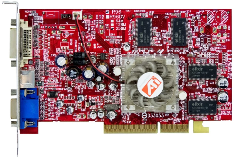 Graphic Card PowerColor Ati Radeon 9600 Pro 256MB R96-D3GN - Image 2 of 2