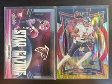 2024 Panini Select Prizm and Absolute Michael Penix Jr. (RC) Lot of 2-