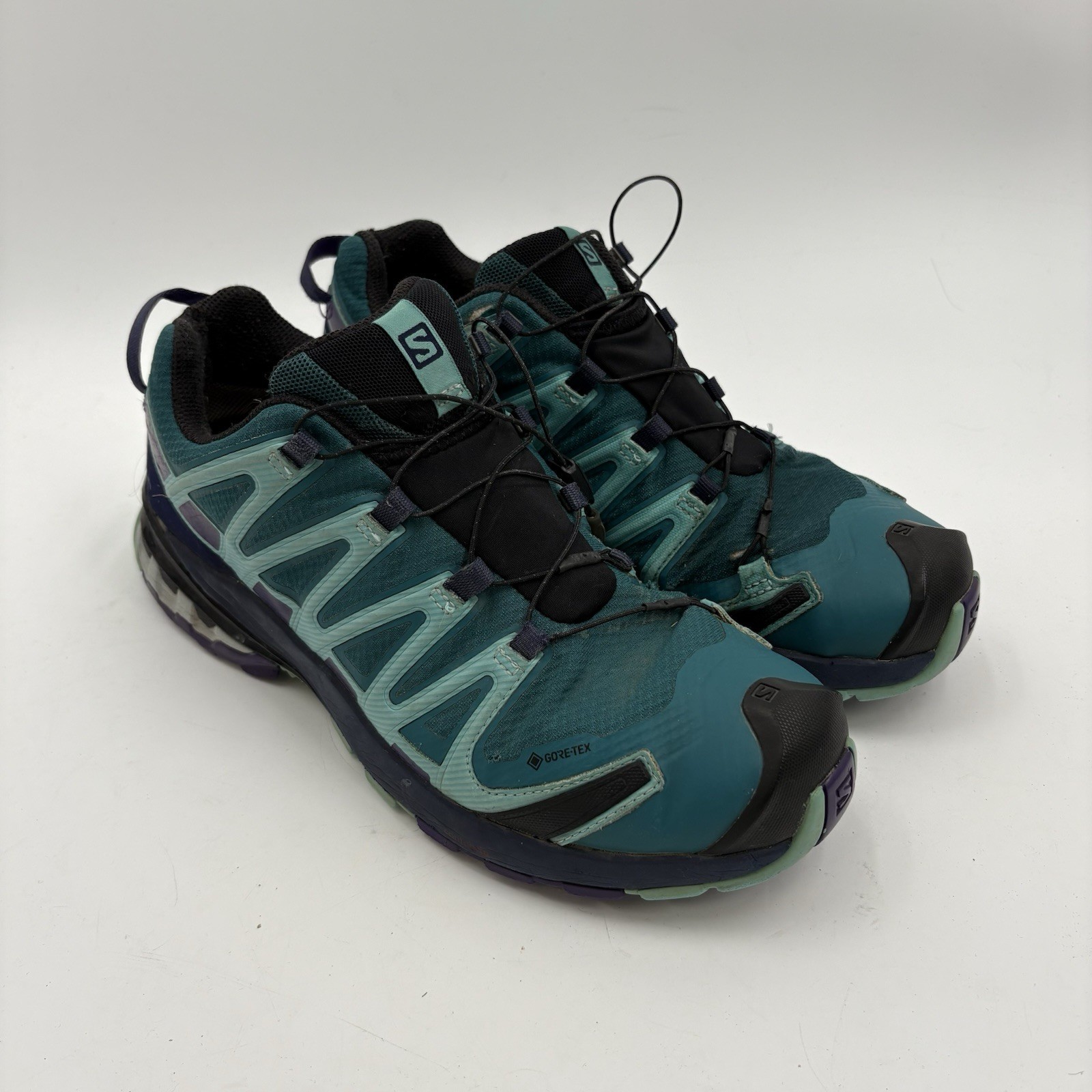 Scarpe da trail Salomon XA Pro 3D GTX donna US 9 blu Gore Tex escursionismo 409903