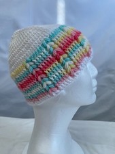 Handmade Crochet Kids Beanie Multicolor