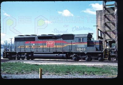 Original Dia SCL/L&N Family Lines System 8045 SD40-2 16.04.1983 Corbin KY