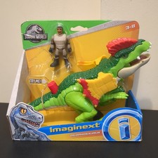 Fisher Price Imaginext Dinosaur Jurassic World Park Dilophosaurus Venom Toy NEW