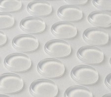 3M Sticker Silicone RUBBER FEET CLEAR Round Self Adhesive Anti Slip Circles