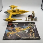 LEGO Star Wars Set 7141: Naboo Fighter, 99% Complete Vintage With Manual
