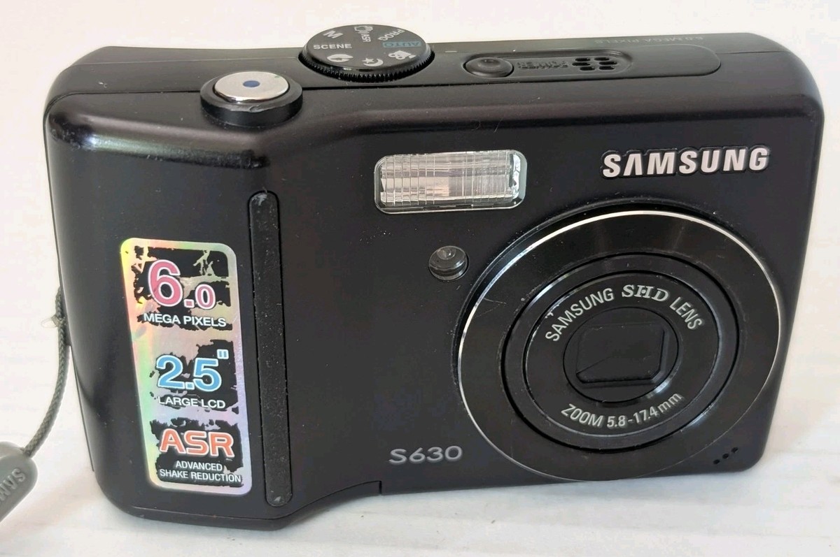 Samsung S630 6.0MP ASR Compact Digital Camera 3x Optical Zoom