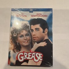 Grease DVD Movie John Travolta Olivia Newton-John Tall DVD Case Classic Musical