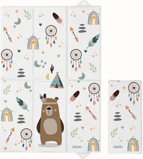Materassino Fasciatoio Portatile Neonato 40X60 Cm - Teddy - Cuscino Fasciatoio M