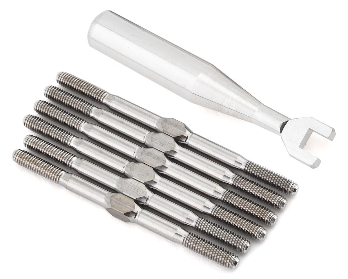 Yokomo Titanium Turnbuckle Set For YZ-2 CAL3 & CAL2 - Z2-TBSC3