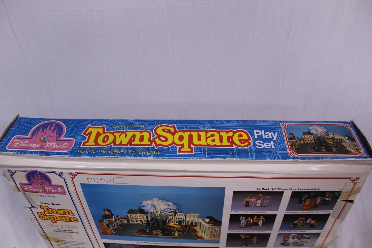 Disney World Town Square Play Set *Sears Exclusive* | eBay