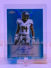 2015 Leaf Metal Draft Blue Rainbow AUTO #BA-IEO Ifo Ekpre-Olomu 03/50