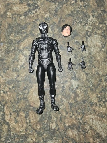 Marvel Legends Spider-Man 3 Symbiote Spider-Man (LOOSE) (READ DESCRIPTION)