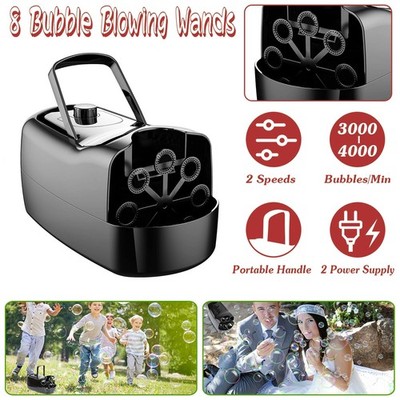 Automatic Bubble Maker Machine Adjustable Blower for Party Outdoor Wedding Decor