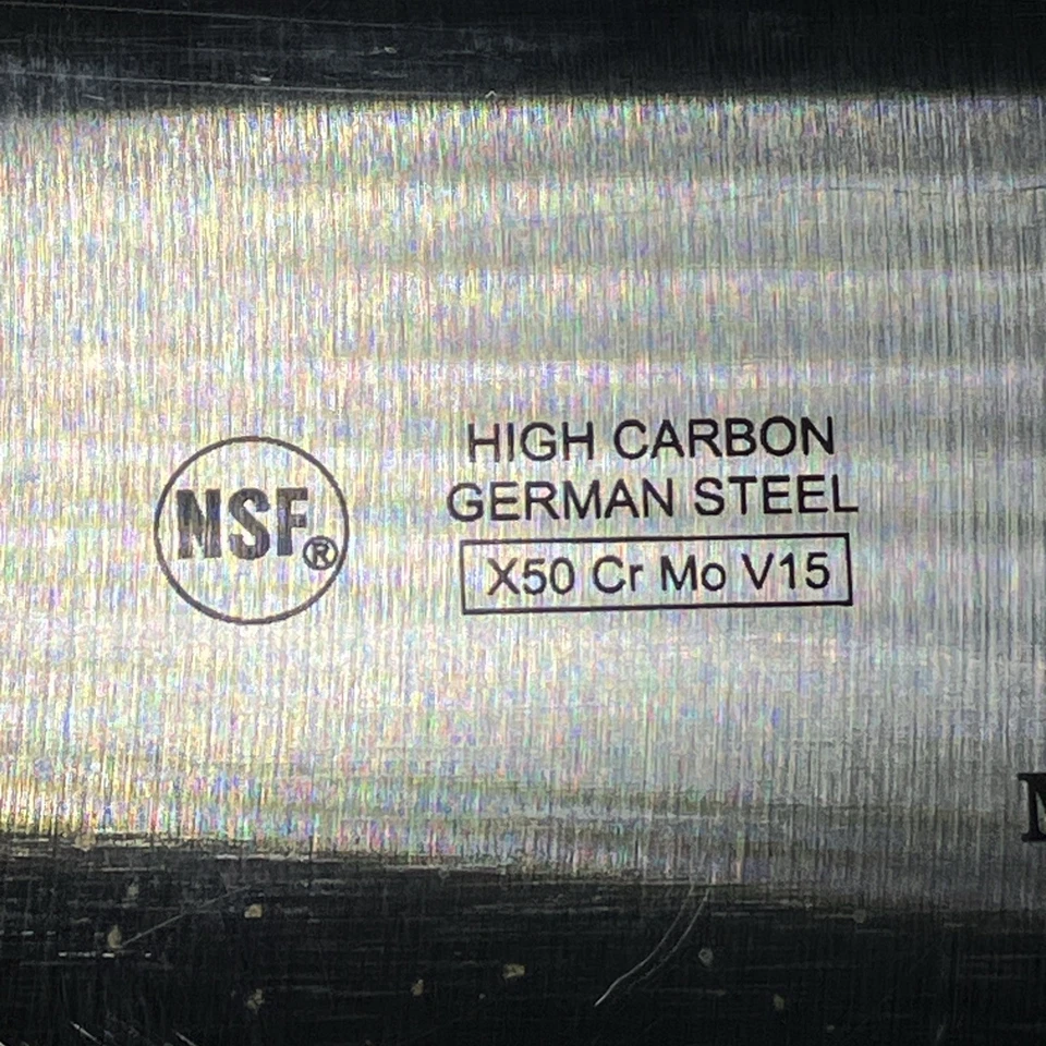 COMO NUEVO | Cuchillo de Chef Mercer Culinary Renaissance | Modelo M23510 | Hoja de 8 pulgadas Foto 3 de 4