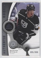 2021 Upper Deck SP Game Used 2005-06 Retro Rookies 895/999 Quinton Byfield z6b