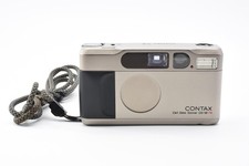 READ Beautiful Top MINT Contax T2 Titan Silver Point Shoot 35mm Film Camera