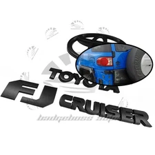 For 2007-2015 FJ Cruiser Letter Rear Tailgate Emblem Badge Nameplate Matte Black