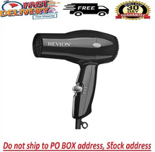 Revlon Hair Dryer Blower 1875W Heat Professional Fan Styler Dry Cool Blow Shot