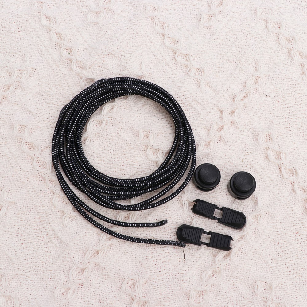 APL 4 paia di lacci elasticizzati per bambini con fibbia per lacci