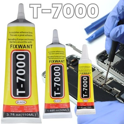 T7000 Schwarz Weicher Klebstoff T-7000 Computer Handy Touchscreen Reparatur Rahm