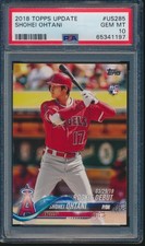 PSA 10 SHOHEI OHTANI/OTANI 2018 TOPPS UPDATE Rookie Debut LA ANGELS RC GEM MINT