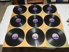 Luis Perez Meza, 9 record lot, 78s, Falcon, VG to VG+, Rancheras